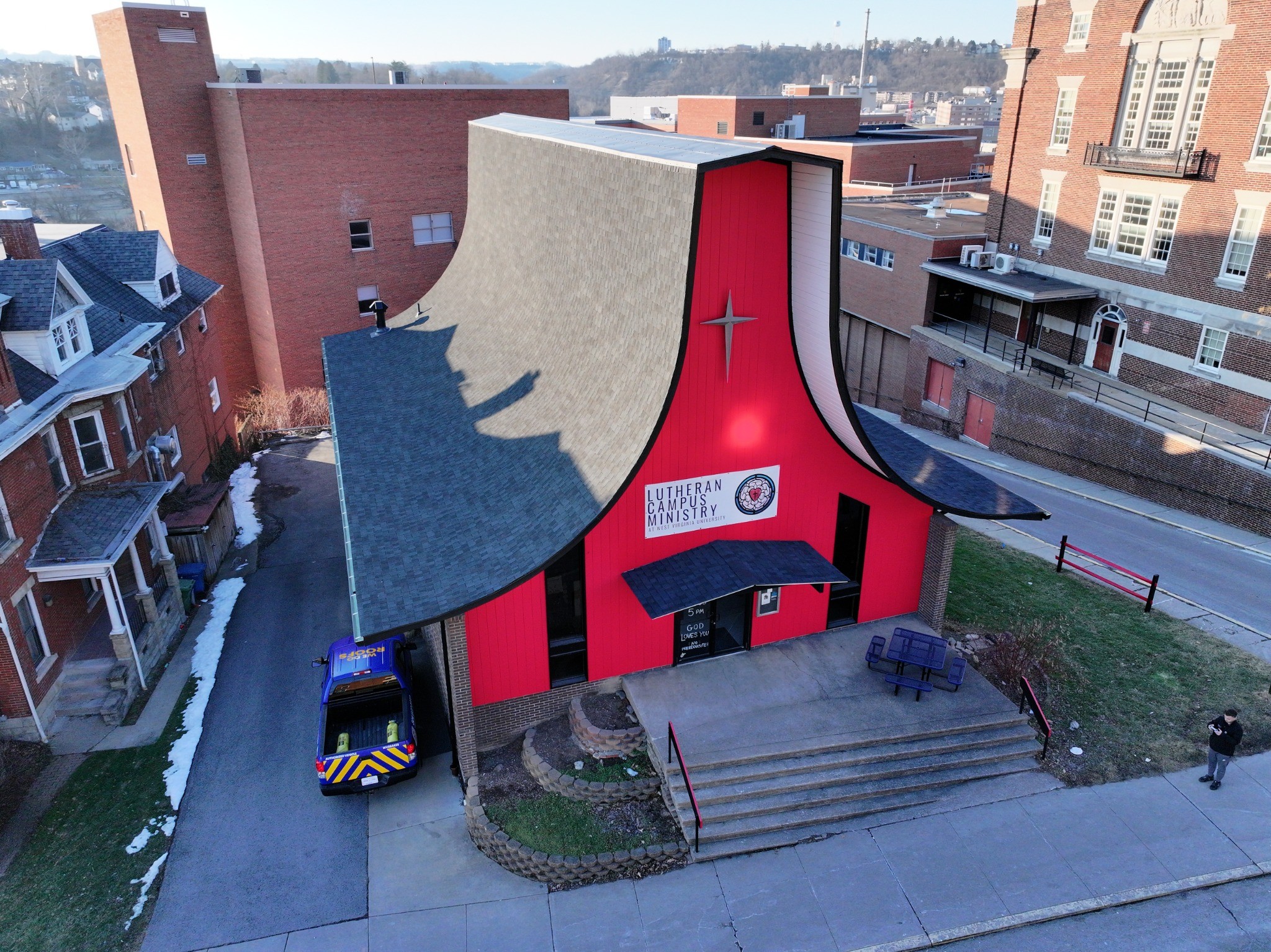 Roof replacement completed by Eclipse Construction in Morgantown WV