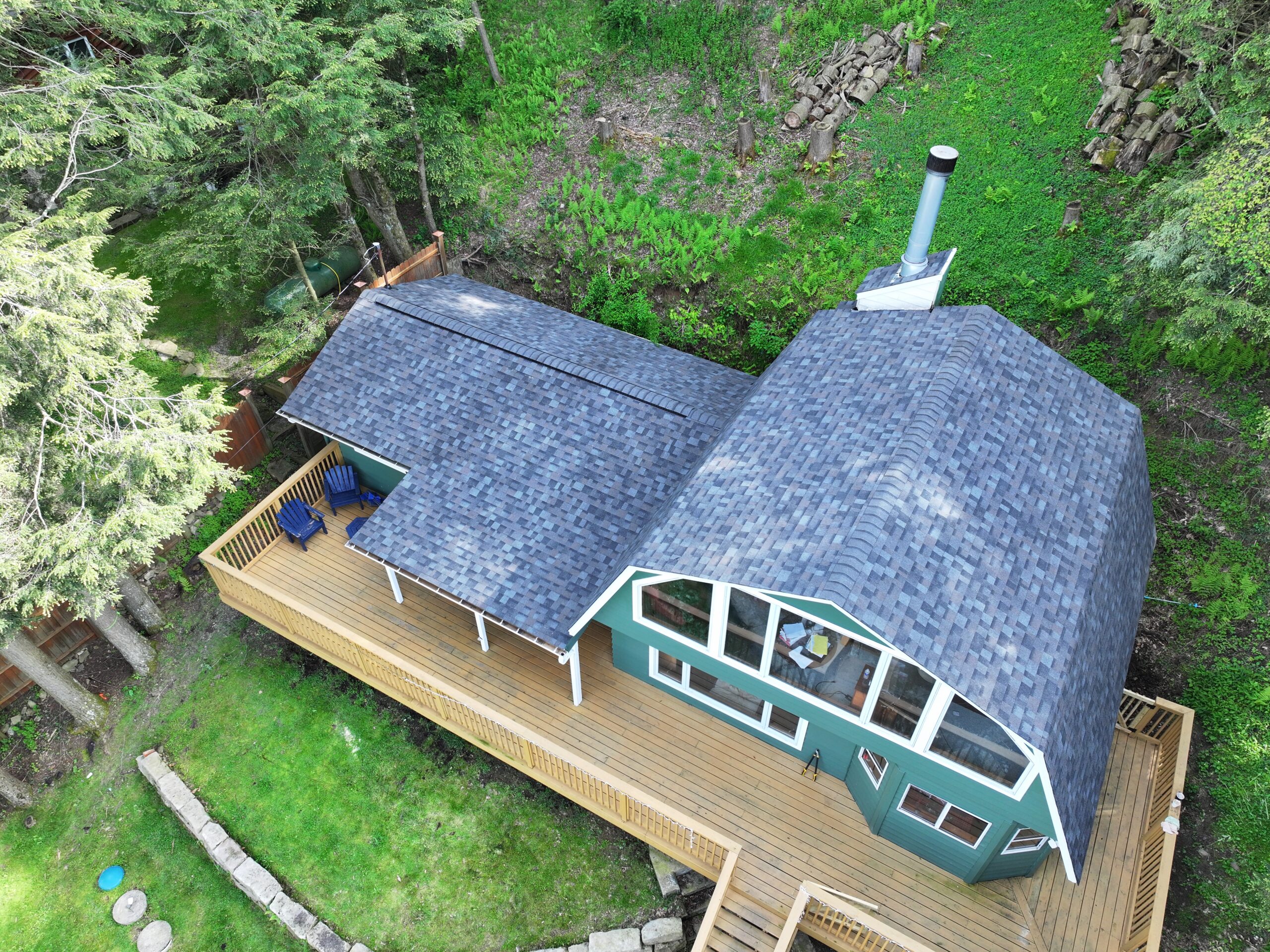 Eclipse Construction roofing project in Bruceton Mills WV, Preston County
